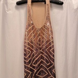 BCBG Max Azria Sequin Blouse
